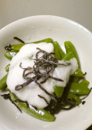 青野菜のこぶとろ和え-レシピのメイン写真