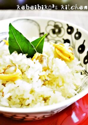 あさりの炊き込みご飯Ver.塩麹オリーブ-レシピのメイン写真