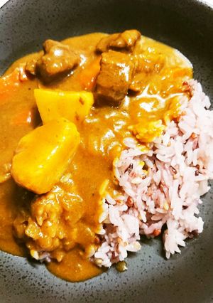 ルー、胃もたれなし。スパイシー米粉カレー-レシピのメイン写真