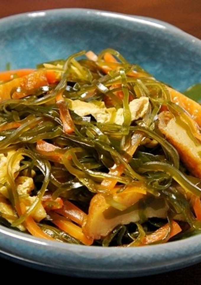 我が家の常備菜⑤ 切り昆布の炒め煮-レシピのメイン写真