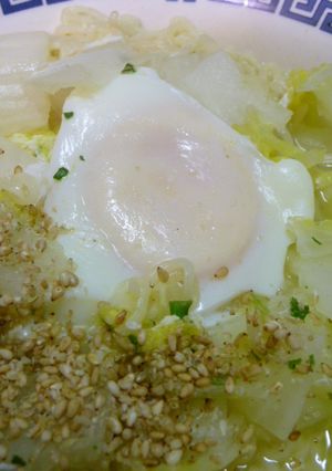 白菜と卵の塩ラーメン-レシピのメイン写真
