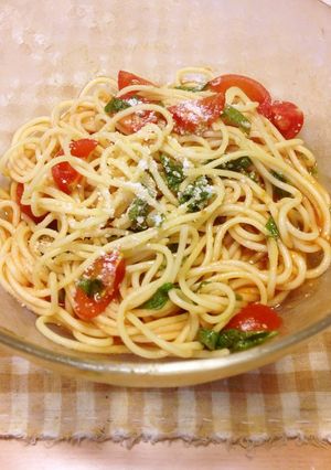 簡単・手早く♬トマトジュースで冷製パスタ-レシピのメイン写真