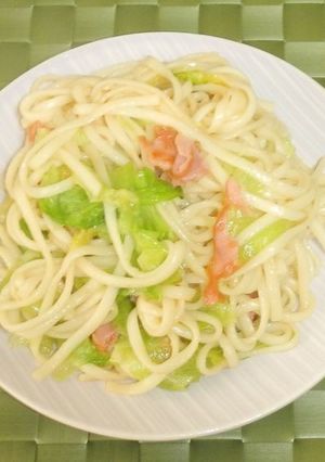 レタスの焼きうどん-レシピのメイン写真