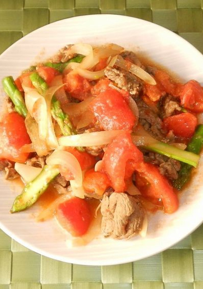 牛肉のトマト炒め-レシピのメイン写真