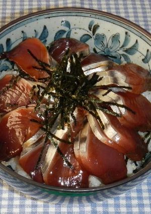 かつおのヅケ丼-レシピのメイン写真
