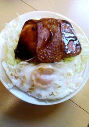 スパム丼-レシピのメイン写真