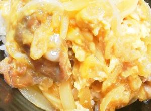 夕食ランチに☆簡単他人丼（豚肉と卵の丼）-レシピのメイン写真
