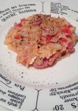 ☆炊飯器で簡単チーズトマトリゾット☆-レシピのメイン写真