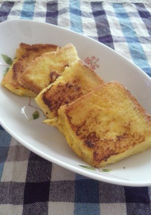 シナモンシュガーのフレンチトースト-レシピのメイン写真
