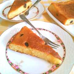 รูปของ ヨーグルトケーキ＊ラムレーズン