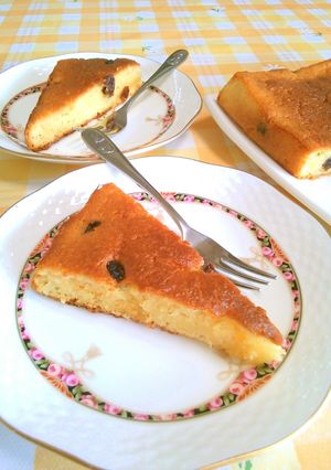 ヨーグルトケーキ＊ラムレーズン-レシピのメイン写真