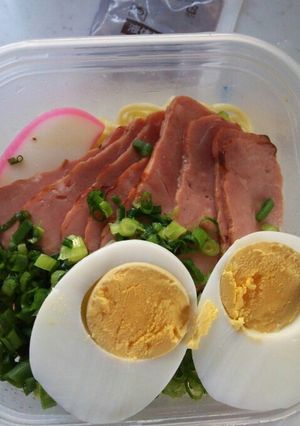 お弁当にラーメン-レシピのメイン写真