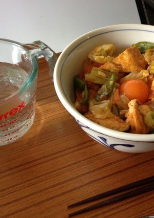 肉なしで作る朝鮮風スタミナ丼-レシピのメイン写真