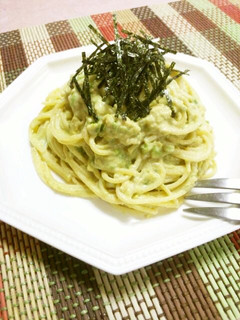 簡単♪*アボカドの和風クリームパスタ*-レシピのメイン写真
