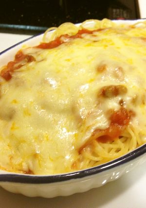 （超簡単！）ピザスパゲティ-レシピのメイン写真