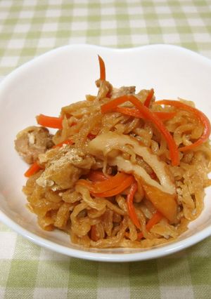 切干大根の煮物-レシピのメイン写真