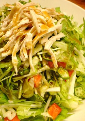 オクラと山芋でシャキねば冷やしうどん-レシピのメイン写真