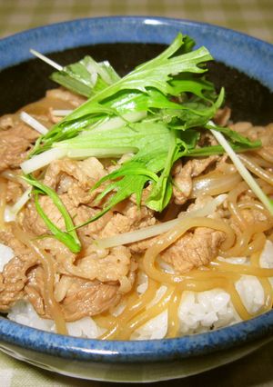 シンプル牛丼-レシピのメイン写真