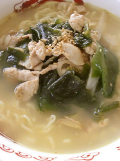 塩ラーメン 生姜と胡麻がいい感じ♪-レシピのメイン写真