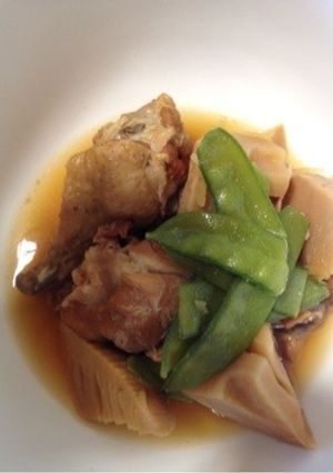 手羽元と竹の子の煮物-レシピのメイン写真