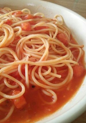 ☆シンプルなトマトパスタ☆-レシピのメイン写真