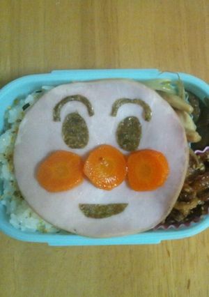 超簡単！アンパンマンのキャラ弁-レシピのメイン写真
