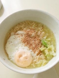 新キャベツで野菜塩ラーメン-レシピのメイン写真