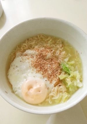 新キャベツで野菜塩ラーメン-レシピのメイン写真