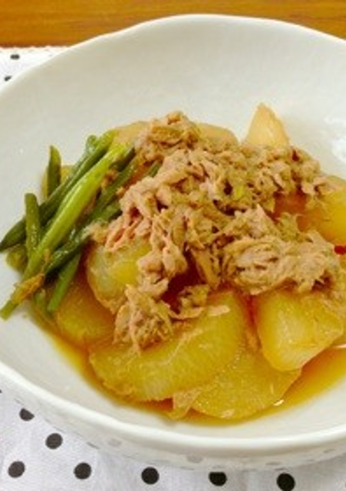味しみしみ♪大根とツナの煮物-レシピのメイン写真