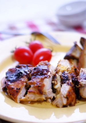 鶏胸肉のチーズ焼き★バルサミコソース-レシピのメイン写真
