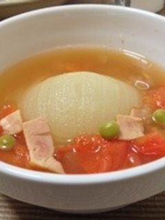 ごろっと☆玉ねぎスープ。-レシピのメイン写真