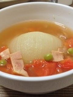 ごろっと☆玉ねぎスープ。-レシピのメイン写真
