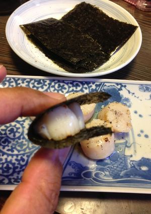 貝柱の塩焼き-レシピのメイン写真