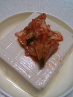 キムチ冷奴-レシピのメイン写真