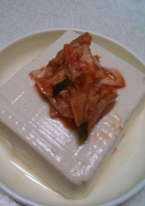 キムチ冷奴-レシピのメイン写真