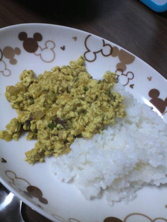 なんちゃって、豆腐DEドライカレー-レシピのメイン写真
