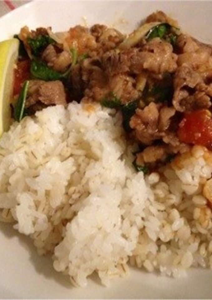 牛肉とトマトのタイ風炒め-レシピのメイン写真