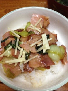甘辛焼豚丼♪-レシピのメイン写真