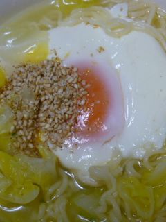 キャベツたっぷりボリューム満点塩ラーメン-レシピのメイン写真
