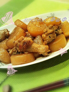 手羽元と大根煮♪-レシピのメイン写真