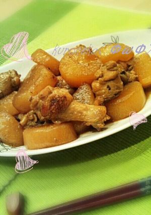 手羽元と大根煮♪-レシピのメイン写真