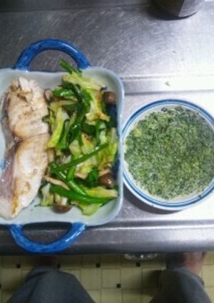 ５月１９日晩飯　【めだい洋風ソース添え】-レシピのメイン写真