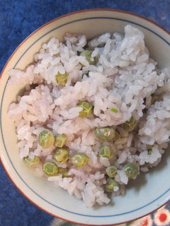 私流ツタンカーメンエンドウ豆ご飯☆-レシピのメイン写真
