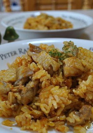 カレー風味チキンライス-レシピのメイン写真