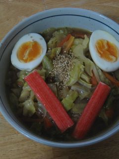野菜塩ラーメン-レシピのメイン写真