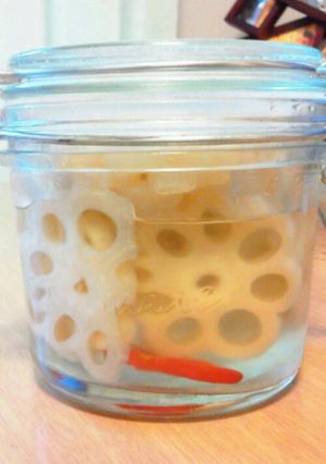 《加賀れんこん農家》蓮根の甘酢漬け-レシピのメイン写真