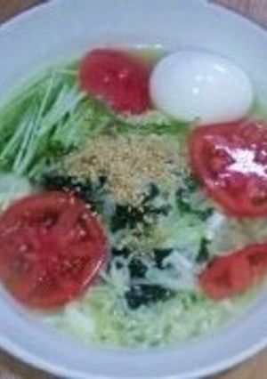 お手軽一番♪サッポロ一番塩ラーメン-レシピのメイン写真