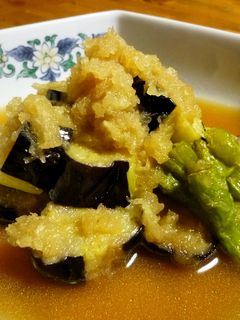 揚げ茄子のおろしポン酢あえ♪-レシピのメイン写真