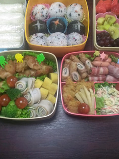 最後の保育園の遠足の弁当♪-レシピのメイン写真