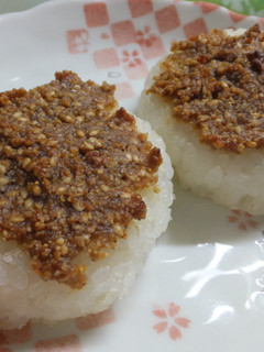ごま味噌の焼きおにぎり-レシピのメイン写真